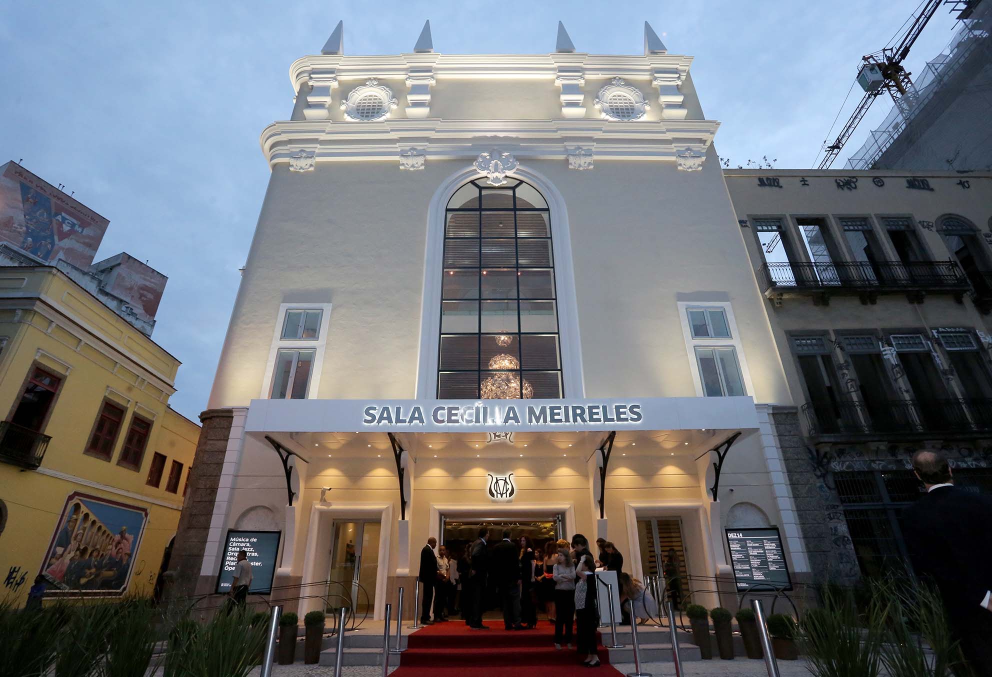 Vista da Sala Cecília Meireles